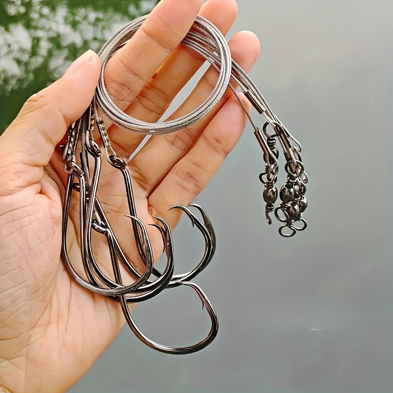 Fishing Hook Assortment - 25 szt. Wytrzymałe haczyki okrągłe z