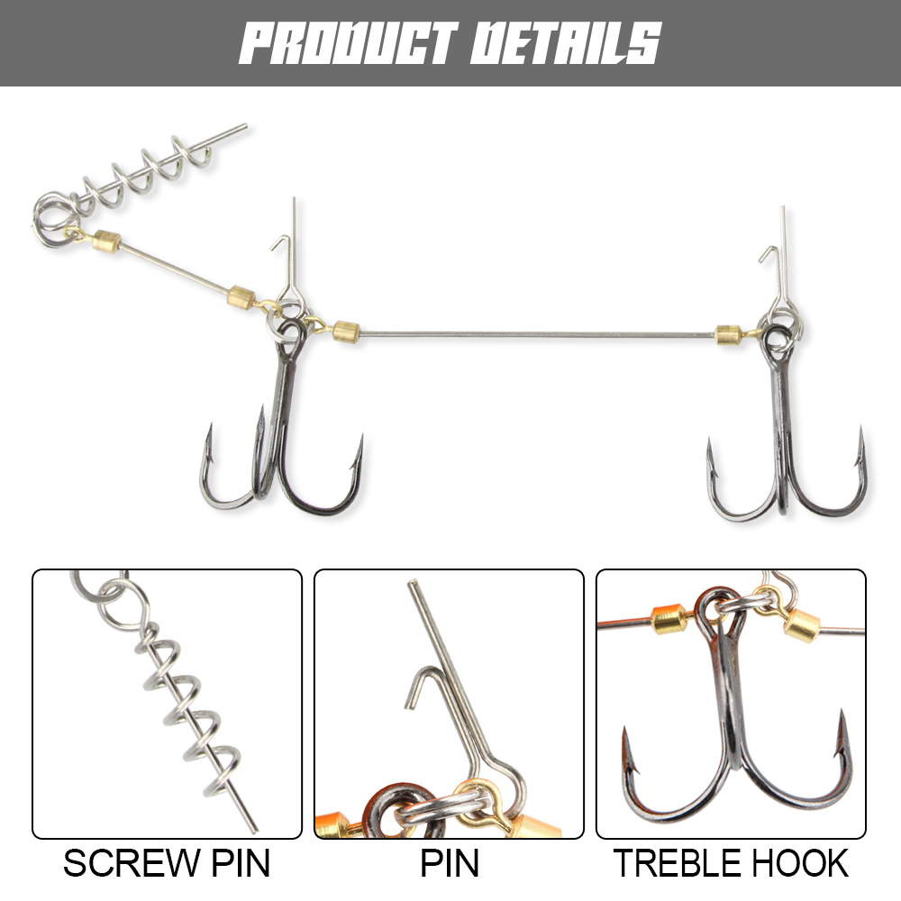 Spinpoler Pike Stinger Rig Sys – Fishing Hook Size recenzja i cena