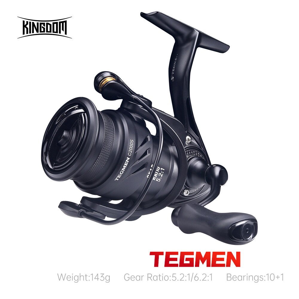 Kingdom Tegmen 5.2:1 6.2:1 143 – Daiwa Reel Fuego recenzja i cena