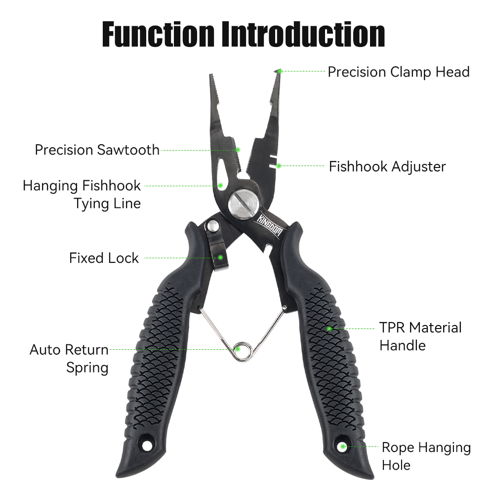 Kingdom Szczypce wędkarskie Wi – Fishing Hook Remover recenzja i cena