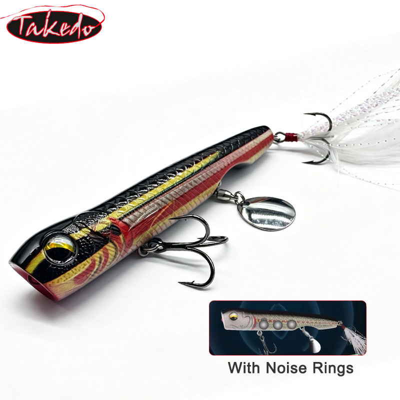 TAKEDO 10G Top Water Popper Pr – Fishing Hook Treble recenzja i cena