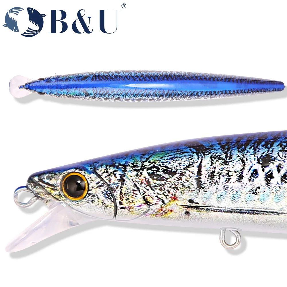 Przynęta typu minnow B&U 163mm – Fishing Hook Treble recenzja i cena