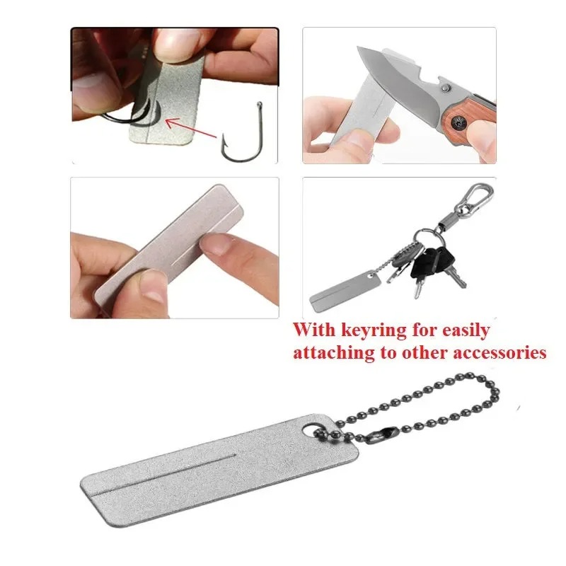 Mini diamentowy kamień ostrząc – Fishing Hook recenzja i cena